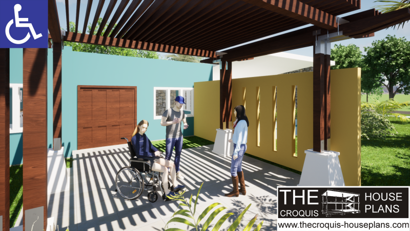 model 28-1 hcd accesible house for handicapped